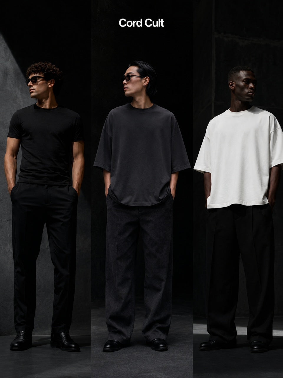 Cord Cult boxy fit T-shirt editorial
