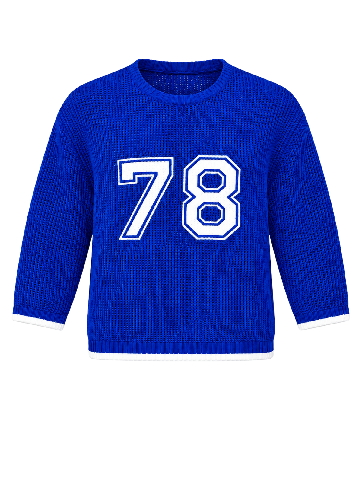 Electric 78 Collegiate Knit Sweater by Cord Cult - front view