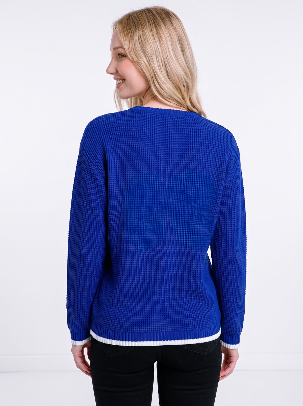 Electric 78 Collegiate Knit Sweater by Cord Cult - back view
