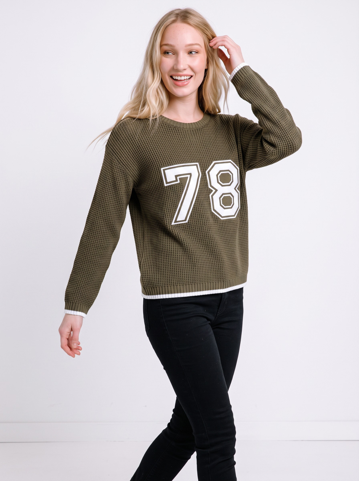 Field 78 Heritage Knit Sweater by Cord Cult - side view