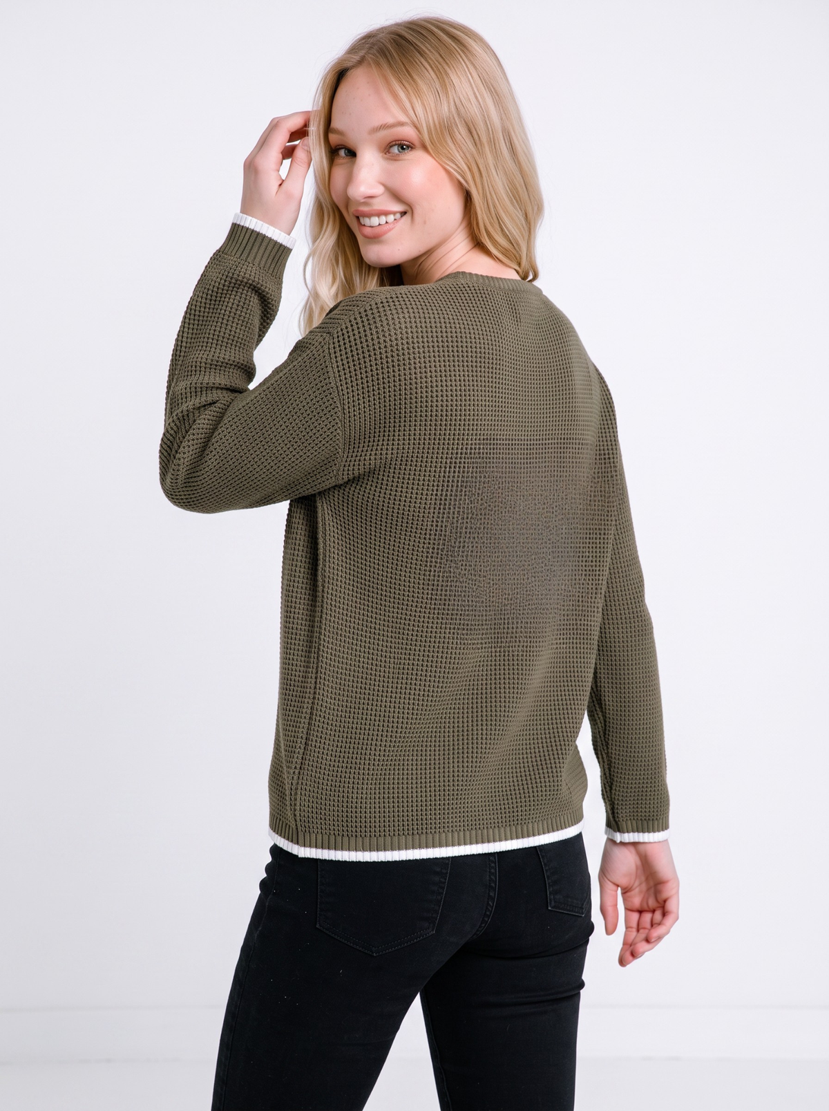 Field 78 Heritage Knit Sweater by Cord Cult - back view