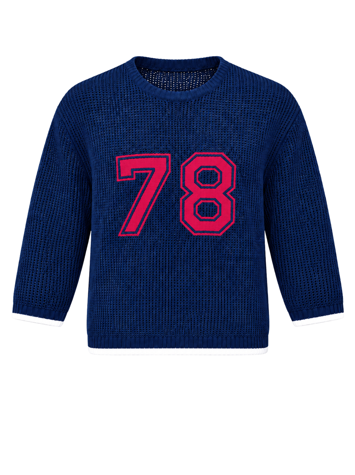 Midnight 78 Varsity Knit Sweater by Cord Cult - front view